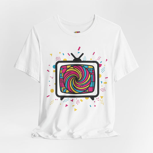 Retro TV Spiral T-Shirt
