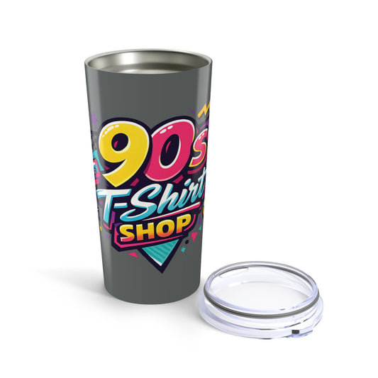 90s T-Shirt Shop Gray 20oz Travel Cup