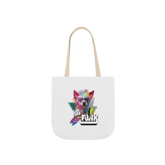 Feel the Funk White Tote Bag