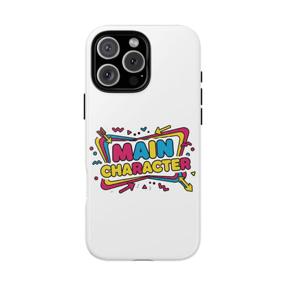 Main Character White Tough Phone Case