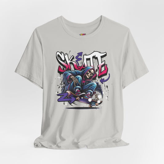 Skeleton on Skateboard T-Shirt