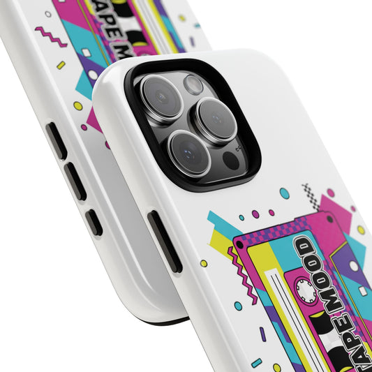 Mix Tape Mood White Tough Phone Case