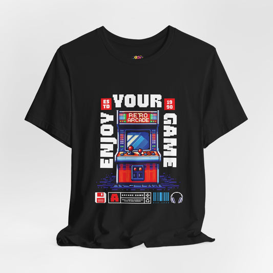Enjoy Your Game Arcade Retro T-Shirt