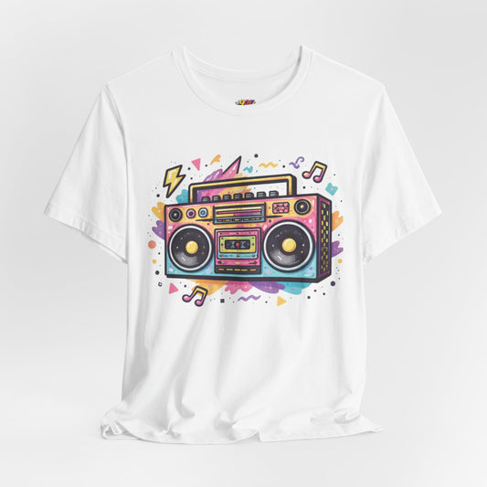 Retro Boombox T‑Shirt