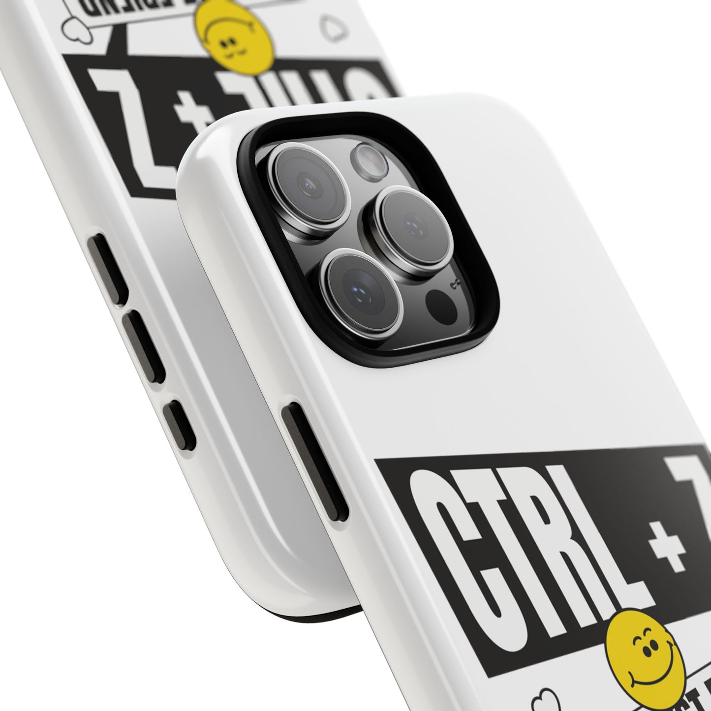 Control Z is My Best Friend White Tough Phone Case