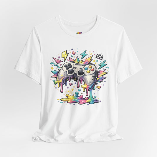 Melting Rainbow Gamepad T-Shirt