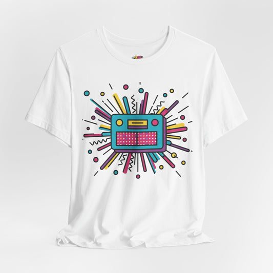 Retro Boombox T‑Shirt