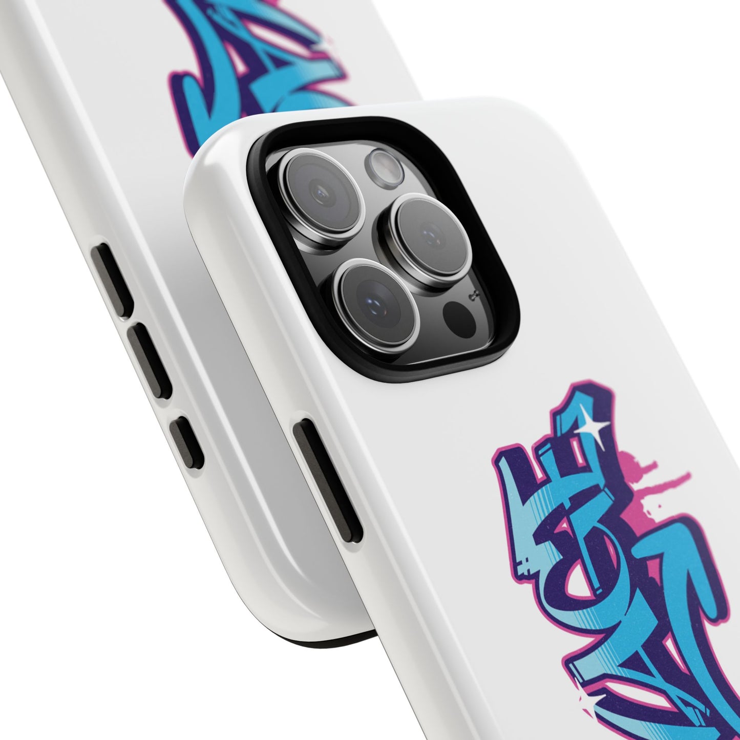 90s Graffiti Savage White Tough Phone Case