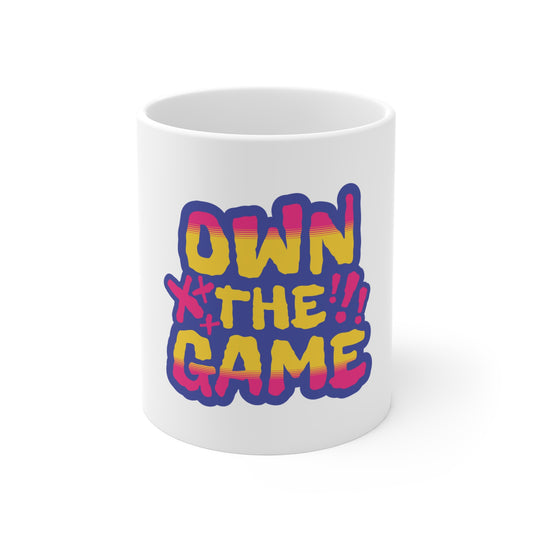 Own the Game 11oz White Coffee Mug