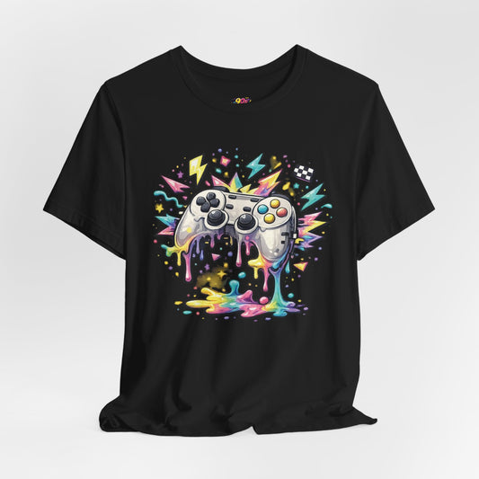 Melting Rainbow Gamepad T-Shirt