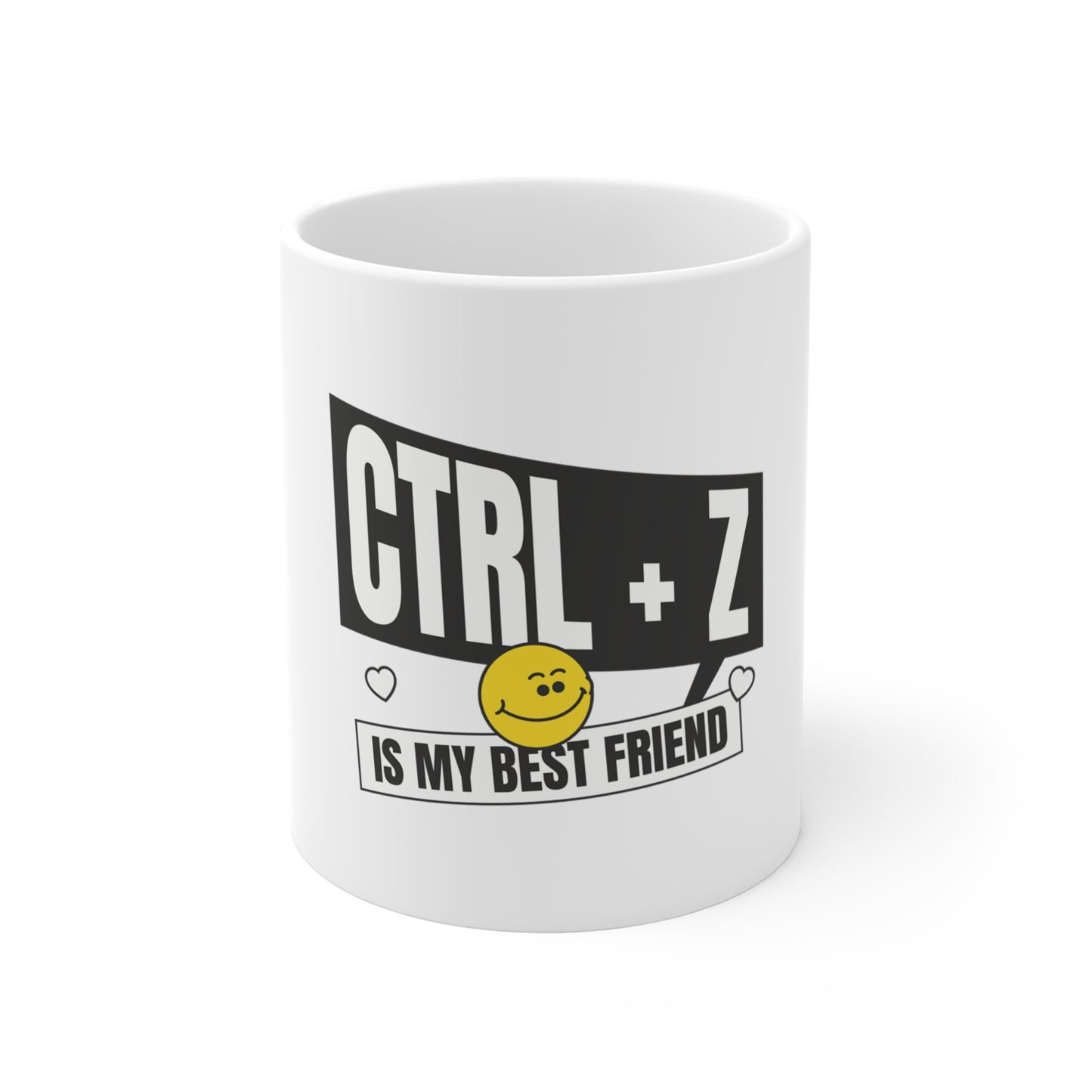 Control Z is my Best Friend 11oz White Coffee Mug