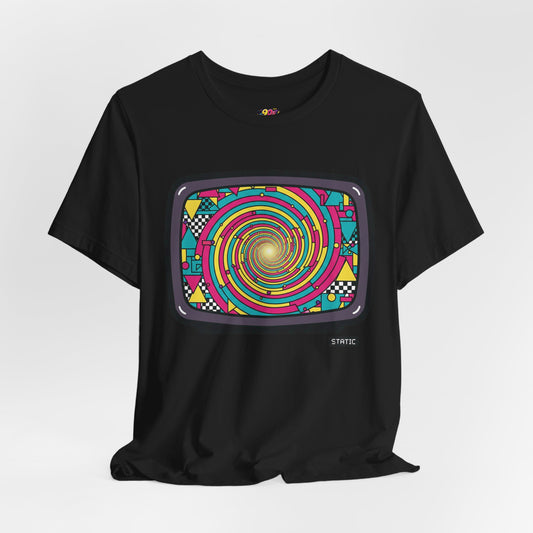 Psychedelic TV Spiral T-Shirt