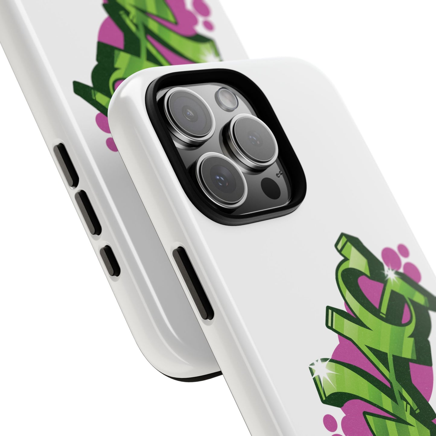 90s Graffiti Swag White Tough Phone Case