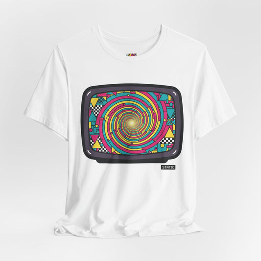 Psychedelic TV Spiral T-Shirt