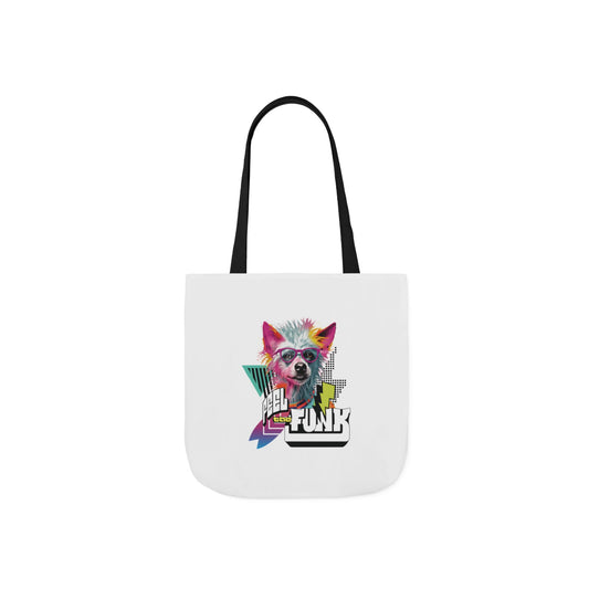 Feel the Funk White Tote Bag