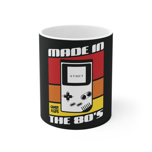 Made in the 80s 11oz White Coffee Mug