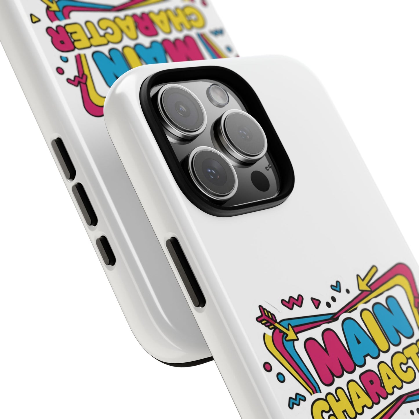 Main Character White Tough Phone Case