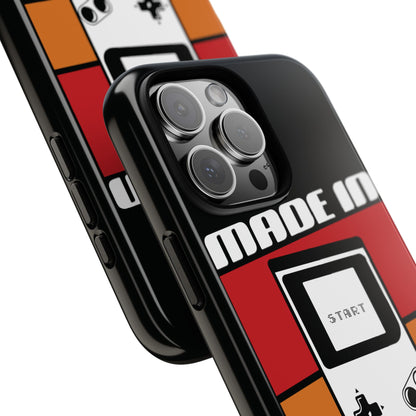 Made in the 80s Black Tough Phone Case