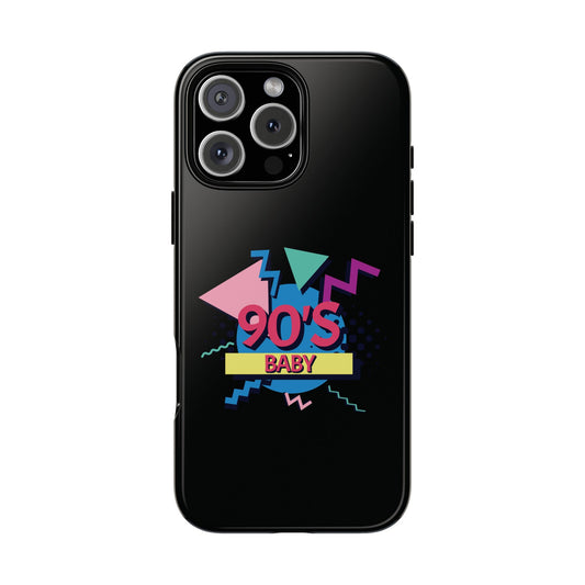 90's Baby Black Tough Phone Case